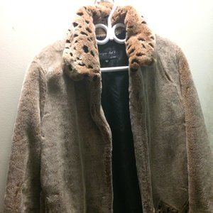 woman fur coat